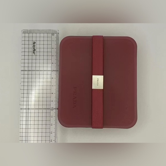 PRADA Make up/ Jewelry Box Pink w/ BOX GUC - Picture 10 of 12